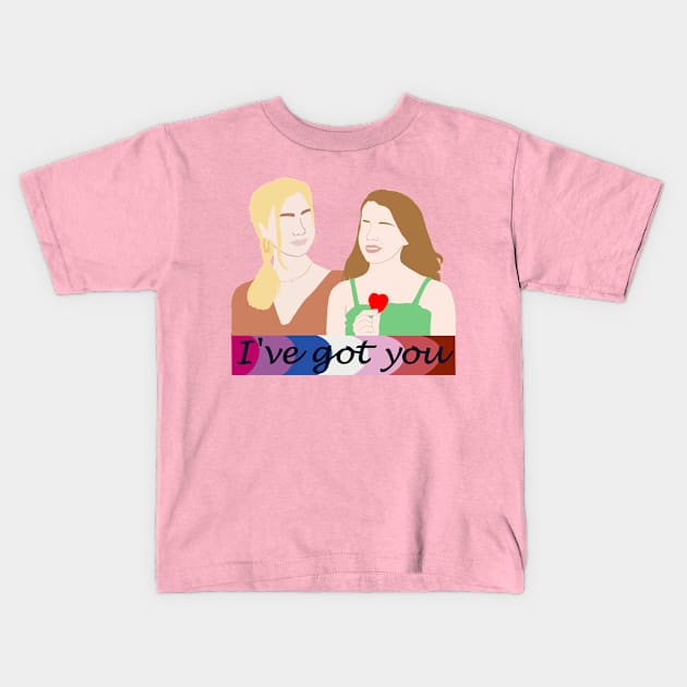 I've got you Kids T-Shirt by Just Leaf